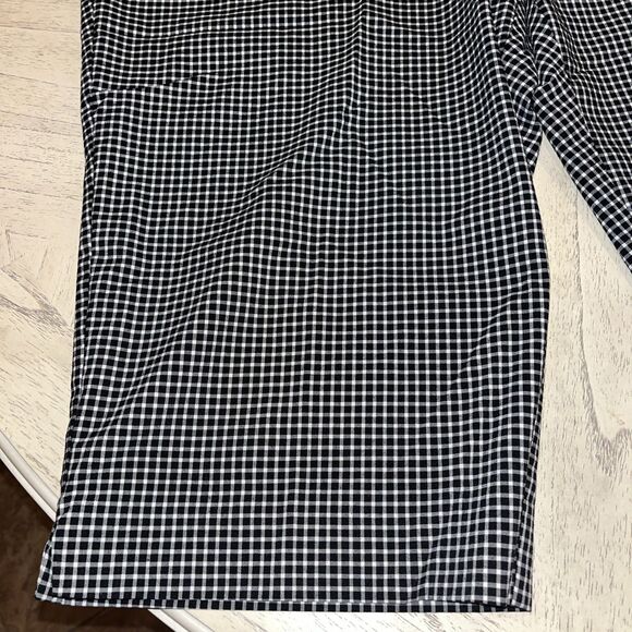 Alfred Dunner Capri Size 18 Black White plaid, Light weight, Comfy - Picture 2 of 8